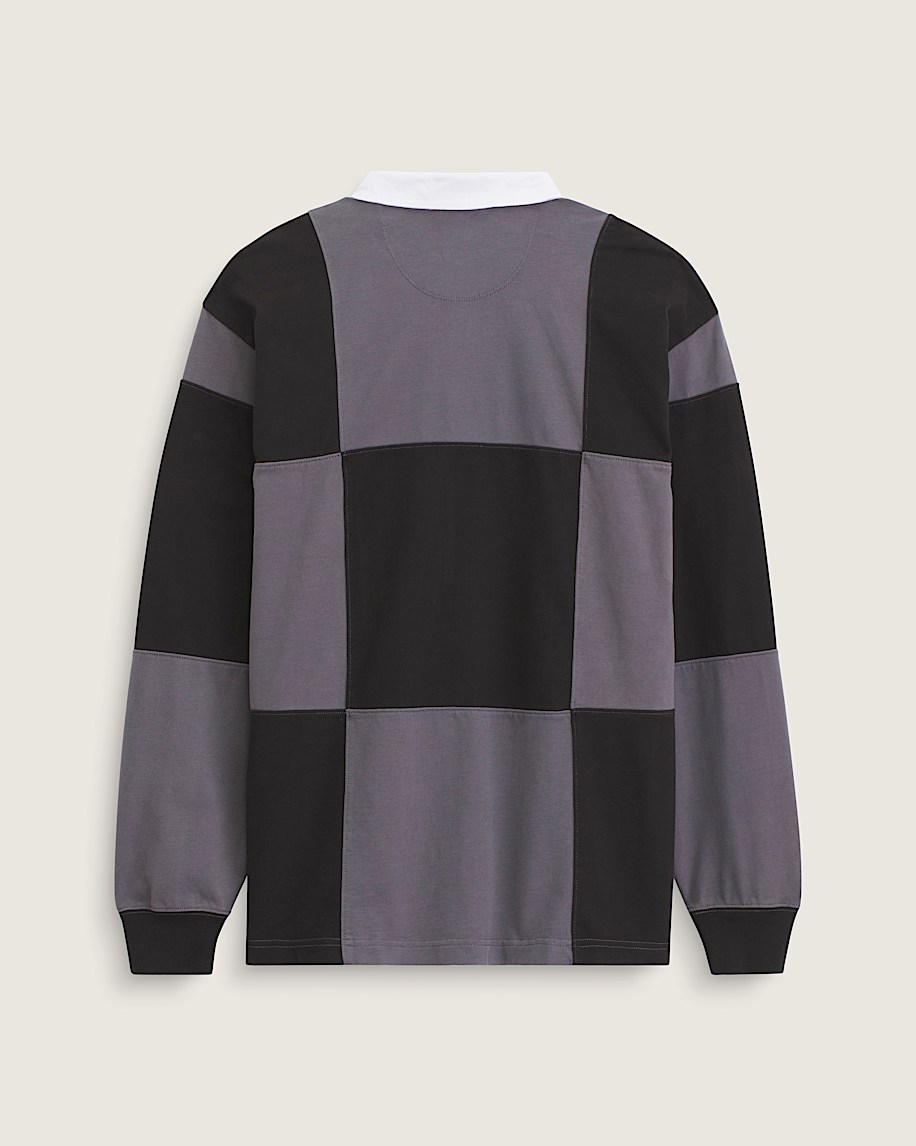 grant checkerboard rugby shirt