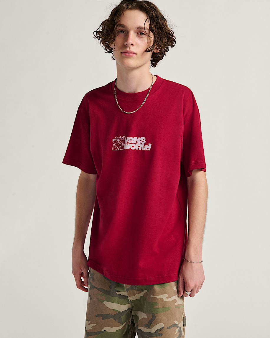 vans world t-shirt