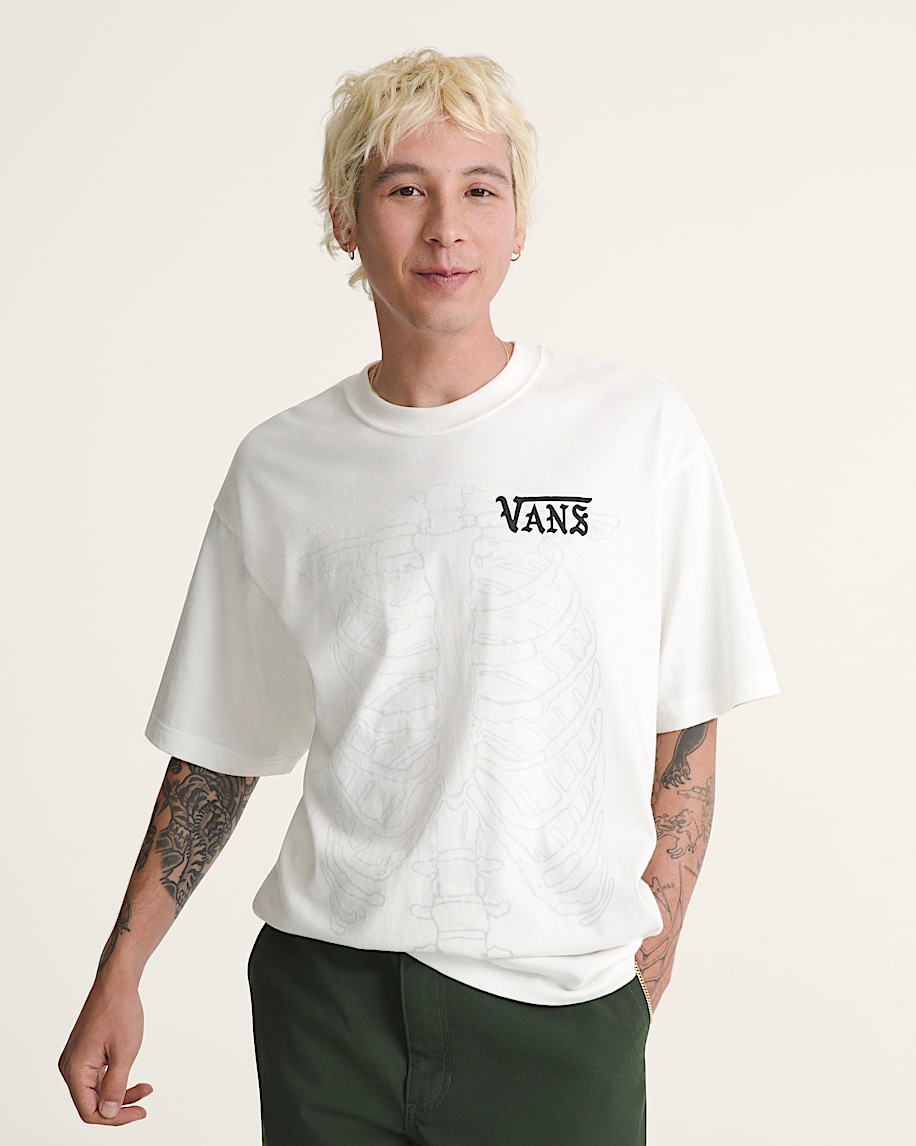 ribcage reversible t-shirt