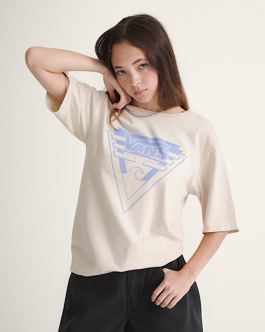 waffle shop wave blend t-shirt