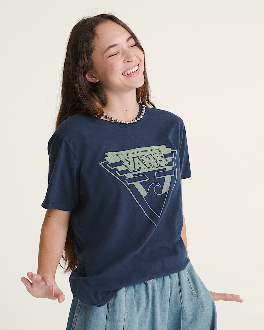 waffle shop wave blend t-shirt
