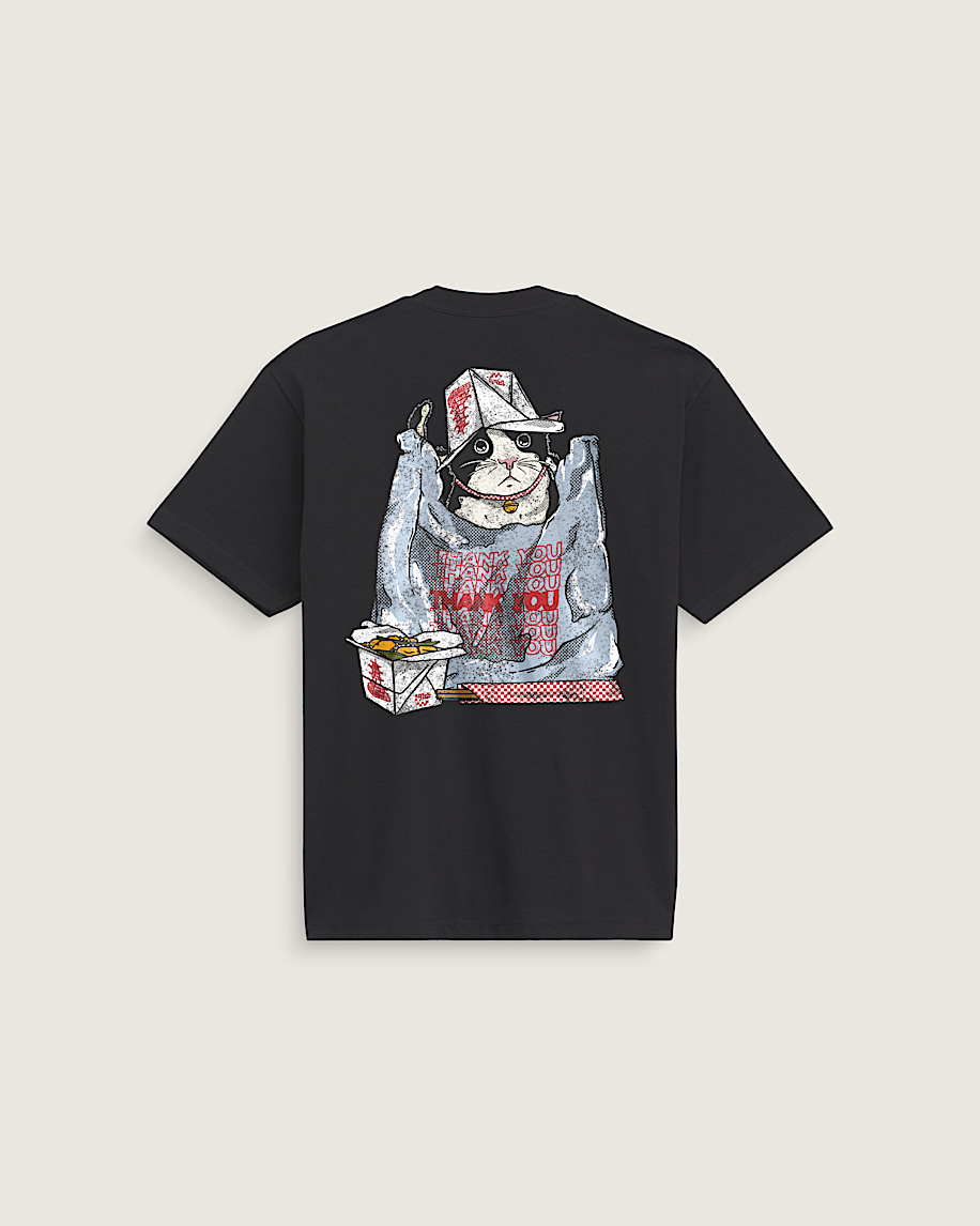 thanks and cat again t-shirt