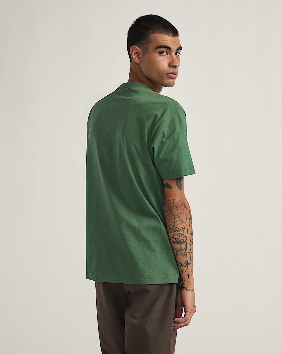 left chest logo t-shirt