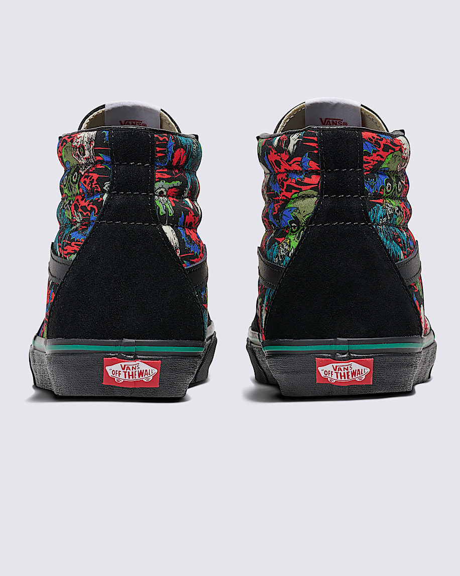 customs sk8-hi wide halloween shoe