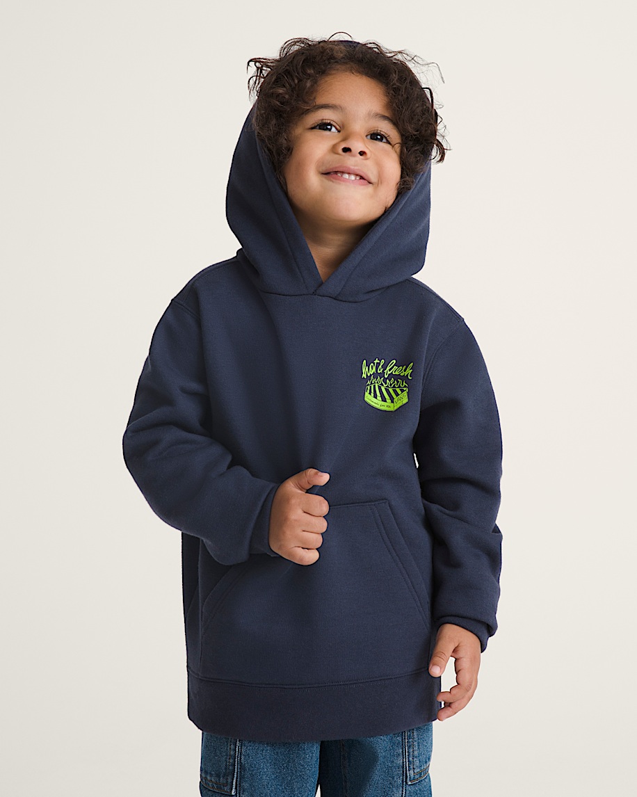 little kids hot and fresh pullover sweatshirt