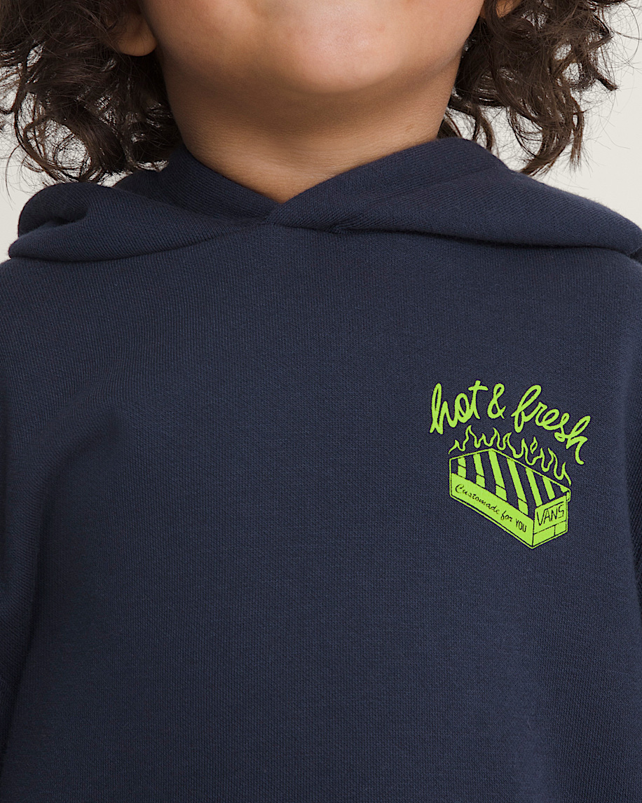 little kids hot and fresh pullover sweatshirt