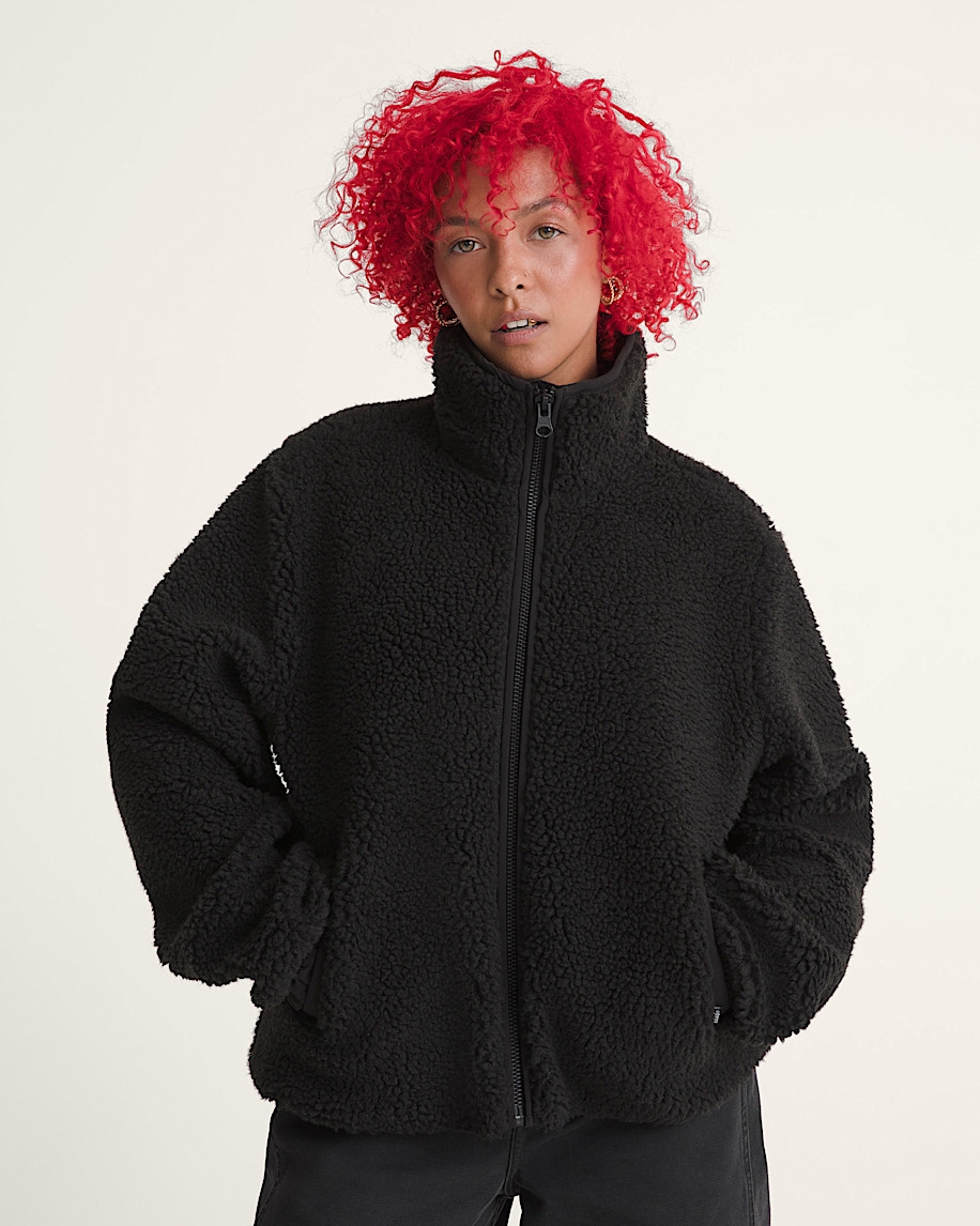 misty fog high pile jacket