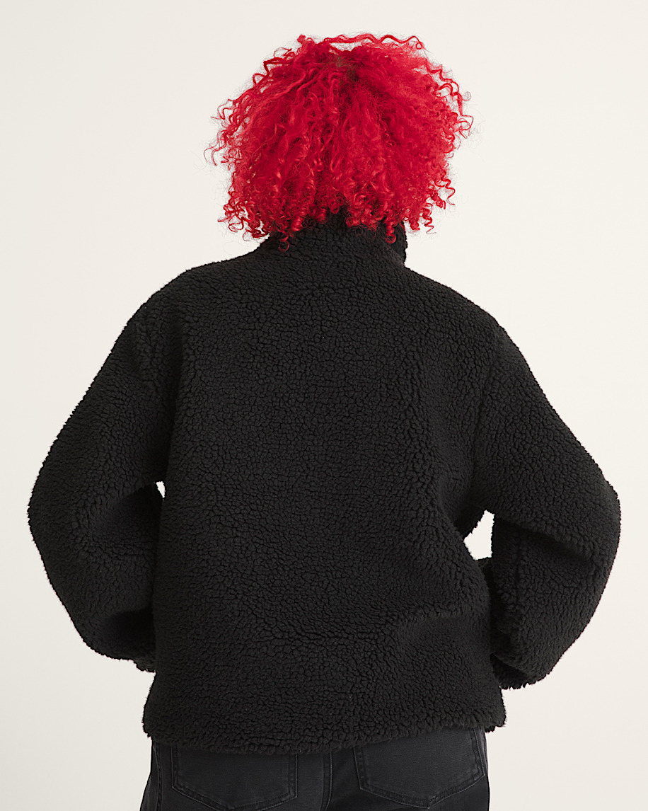 misty fog high pile jacket