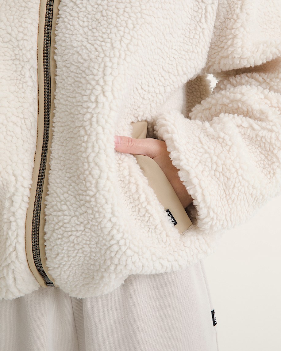 misty fog high pile jacket