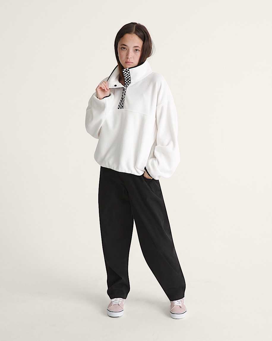 check mark polar sweatshirt