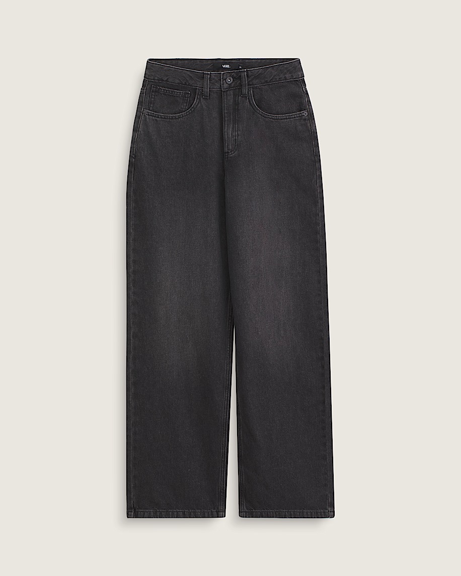 sirelle 5 pocket denim puddle pants