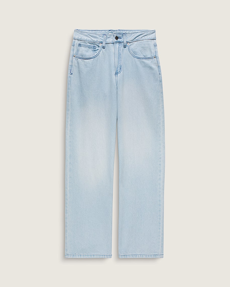 sirelle 5 pocket denim puddle pants