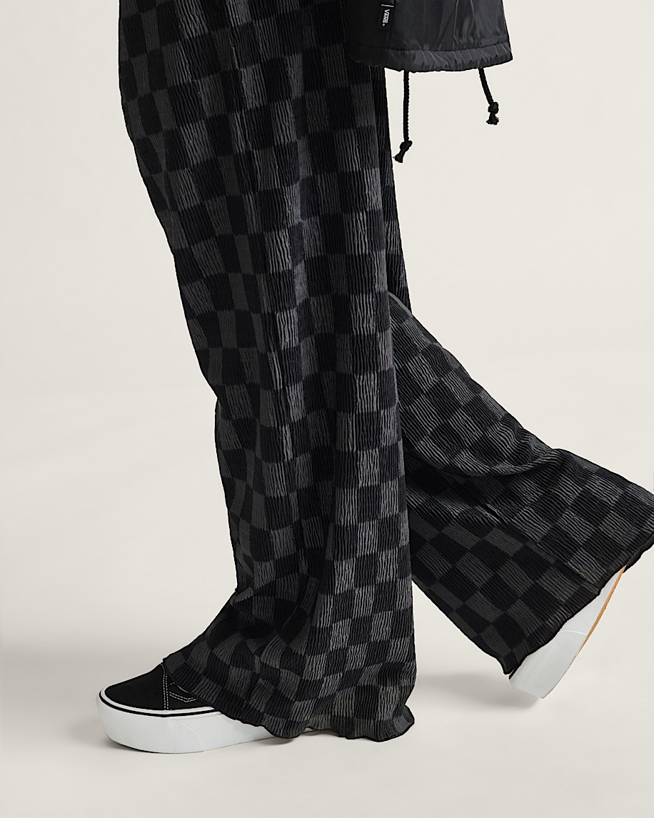 wren checkerboard pants