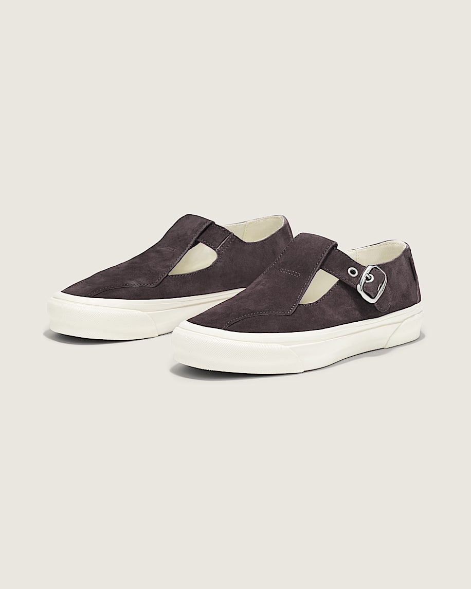 premium mary jane suede shoe