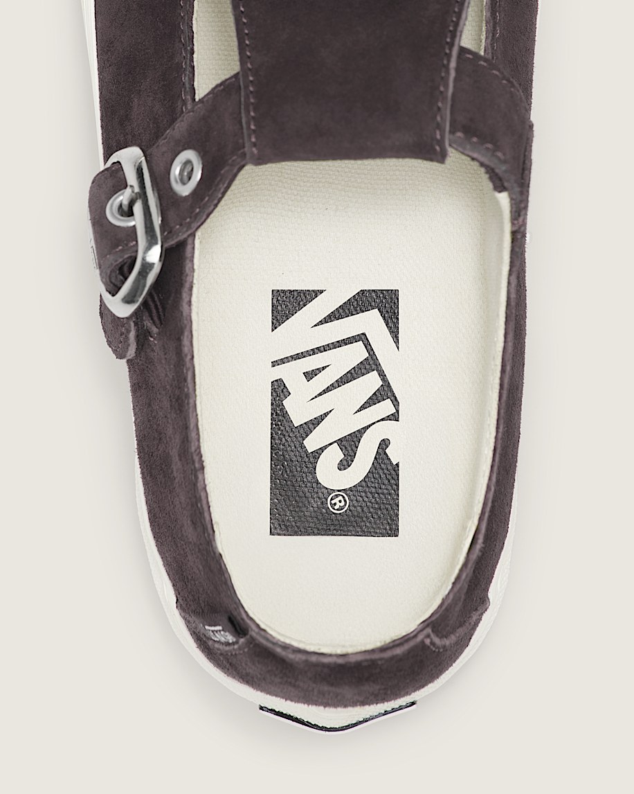 premium mary jane suede shoe