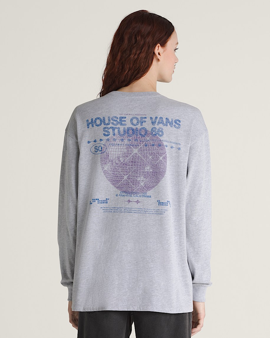 disco nights long sleeve t-shirt